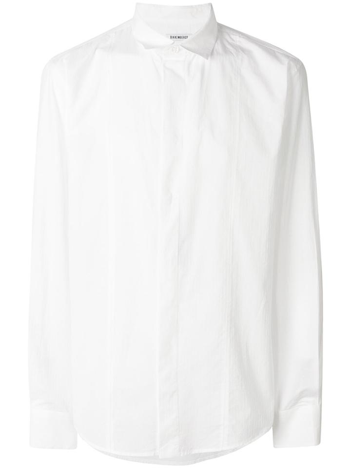 Dirk Bikkembergs Textured Classic Shirt - White