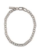 Prada Chain Chocker - Silver