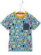 Fendi Kids Light Bulb Print T-shirt, Boy's, Size: 6 Yrs