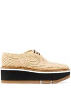Clergerie Platform Lace-up Shoes - Neutrals