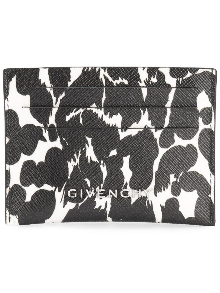 Givenchy Printed Logo Cardholder - Black