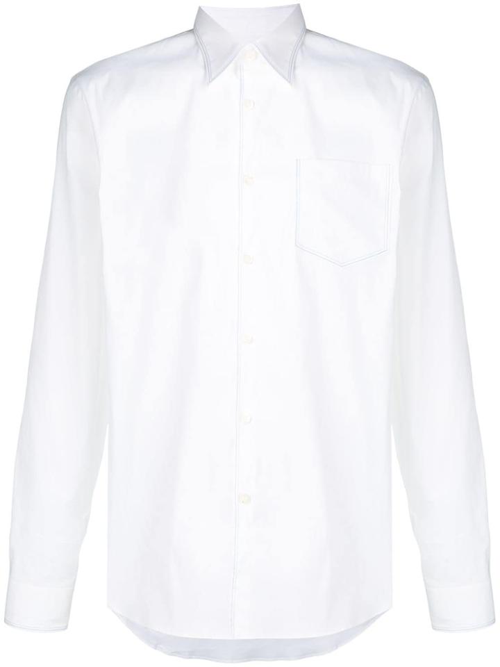 Prada Long-sleeve Fitted Shirt - White