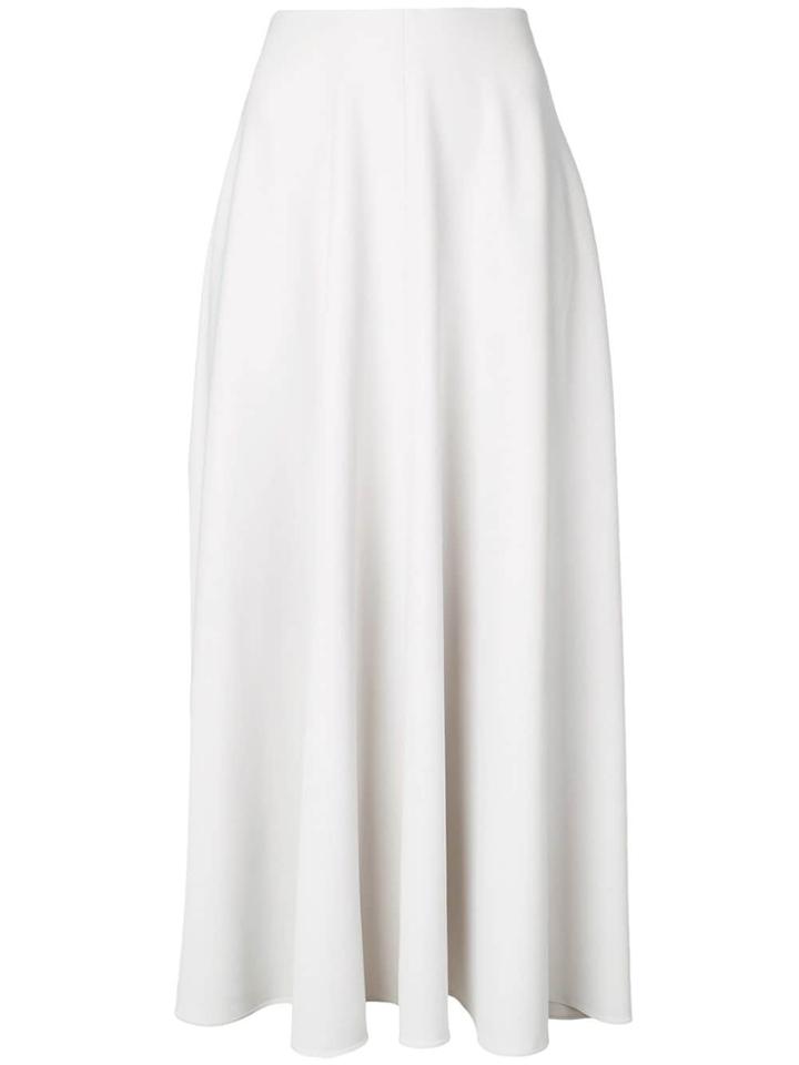 The Row Mara Midi Skirt - Grey