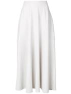 The Row Mara Midi Skirt - Grey