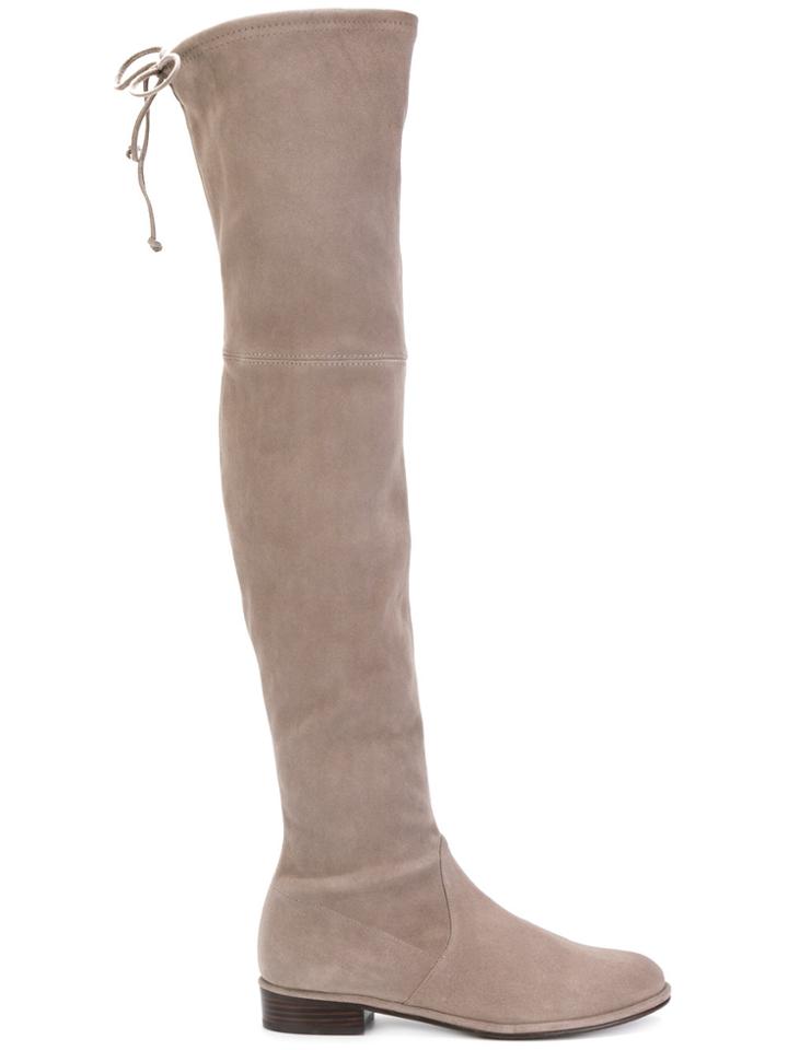 Stuart Weitzman Lowland Knee High Boots - Grey