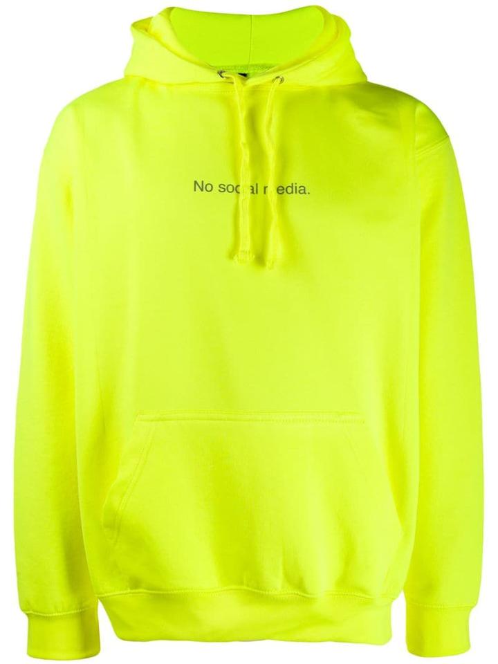 F.a.m.t. No Social Media Hoodie - Yellow