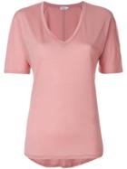 Filippa-k V-neck Swing Top - Pink & Purple