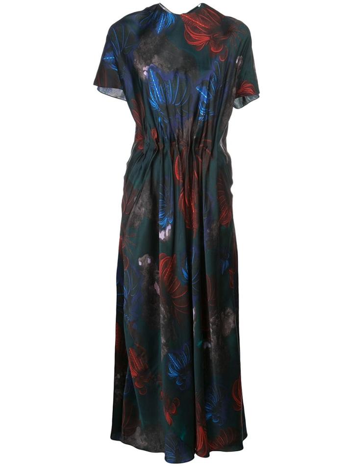Vionnet Printed Midi Dress - Green