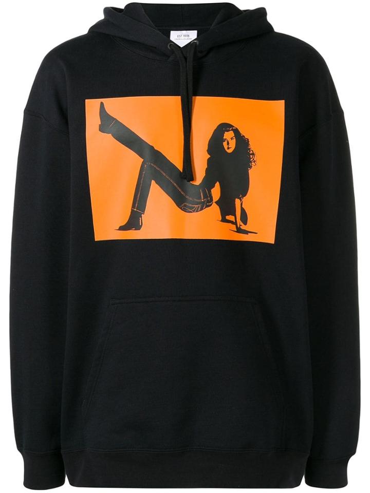 Calvin Klein Jeans Est. 1978 Oversized Icon Hoodie - Black