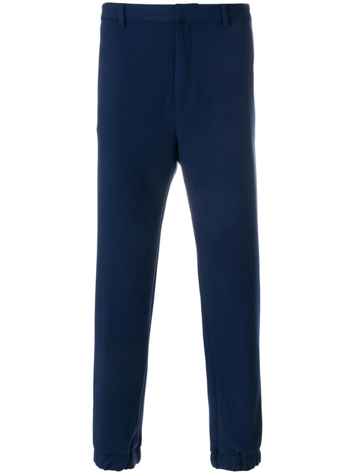 Kenzo Straight-fit Jogging Trousers - Blue