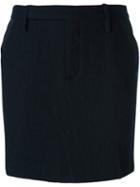 A.f.vandevorst 'shop' Skirt, Women's, Size: 34, Blue, Cupro/virgin Wool