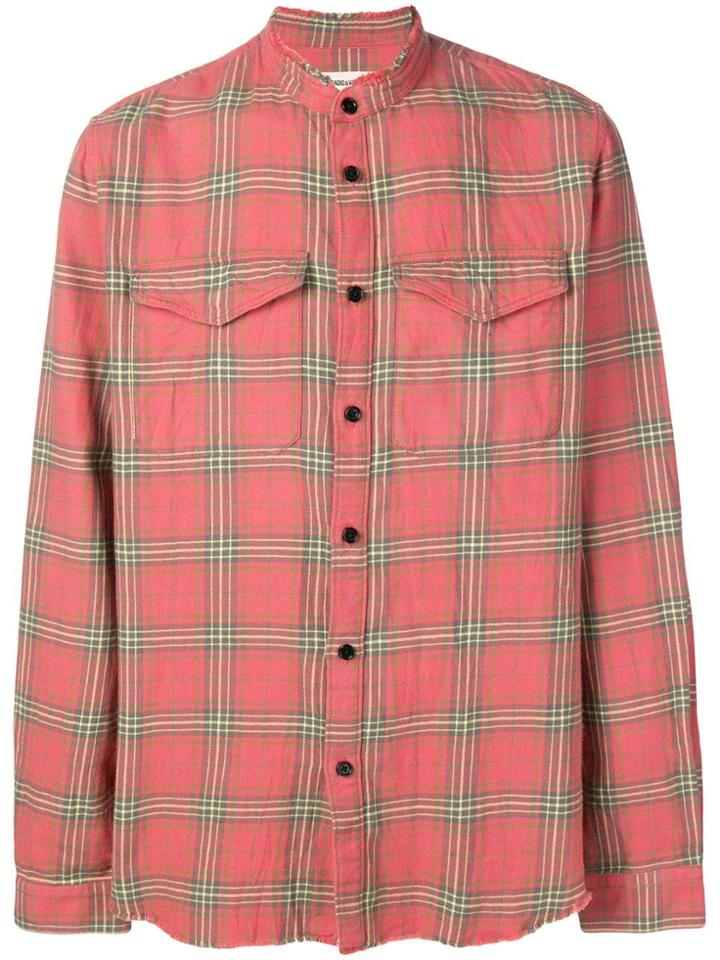 Zadig & Voltaire Plaid Shirt - Pink