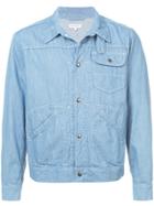 Engineered Garments Stitch Detail Shirt Jacket - Blue