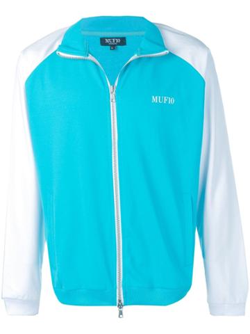 Muf 10 Chest Logo Track Jacket - Blue