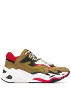 Just Cavalli Block Colour Chunky Sneakers - Brown