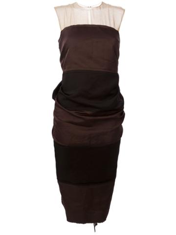 Lanvin Vintage Colourblock Sleeveless Dress