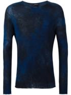 Avant Toi Tie-dye Jumper - Blue
