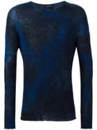 Avant Toi Tie-dye Jumper - Blue