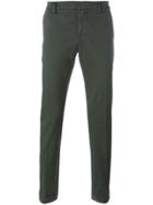 Dondup Straight Chino Trousers - Green