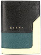 Marni Saffiano Bi-fold Wallet - Black