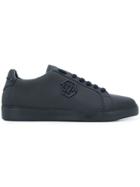Philipp Plein Logo Plaque Low-top Sneakers - Blue