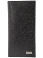 Salvatore Ferragamo Logo Bi-fold Cardholder Wallet - Black