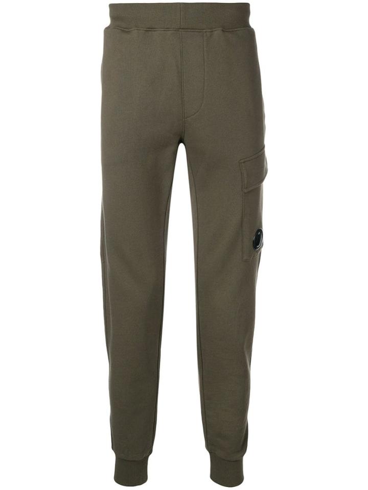 Cp Company Lens Track Pants - Green