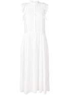 Zadig & Voltaire Lace Detail Flared Dress - White