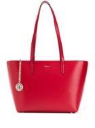 Dkny Bryant Logo Tote Bag - Red
