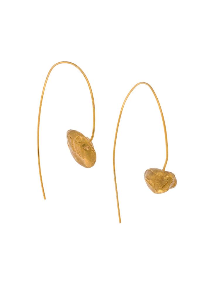 Alighieri Ali Mo Clarity Earrings - Yellow & Orange