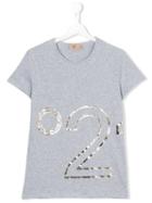 No21 Kids - Logo Print T-shirt - Kids - Cotton/spandex/elastane - 14 Yrs, Girl's, Grey