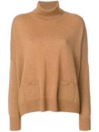 Vanessa Bruno Button Pocket Jumper - Brown