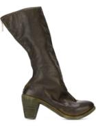 Guidi Cuban Heel Boots, Women's, Size: 38, Green, Horse Leather/leather