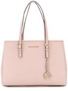 Michael Michael Kors - Charm-embellished Tote - Women - Leather - One Size, Pink/purple, Leather
