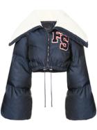 Fenty X Puma Cropped Puffer Jacket - Black