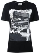 Each X Other 'flaunt Your Life Away' Printed T-shirt - Black