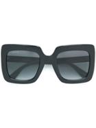 Gucci Eyewear Oversized Square-frame Sunglasses - Black