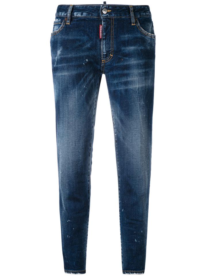 Dsquared2 Mid-rise Twiggy Jeans - Blue