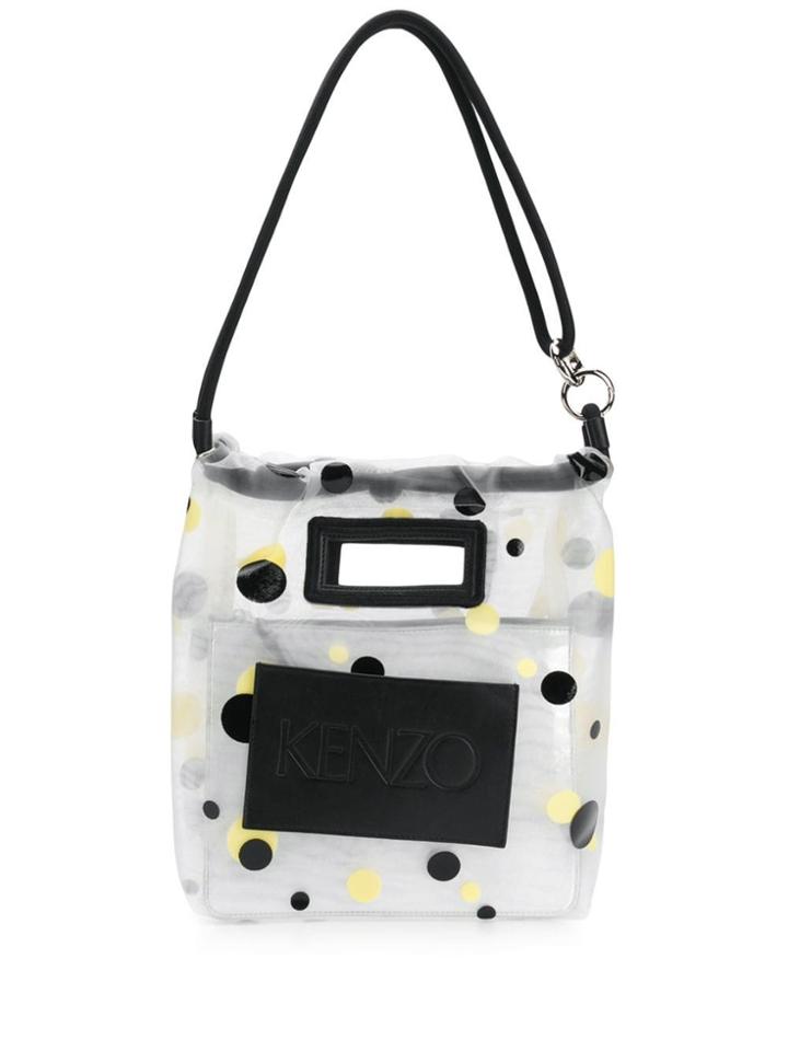 Kenzo Polka Dot Tote - White