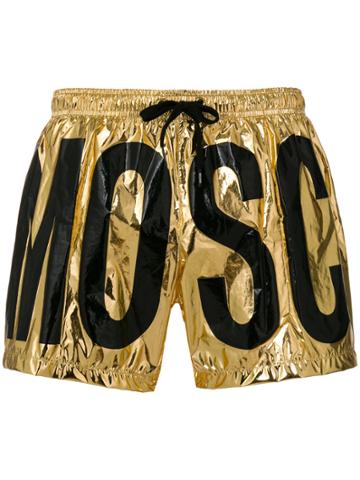 Moschino Metallic Swim Shorts
