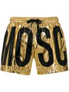 Moschino Metallic Swim Shorts