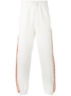 Stella Mccartney Rustic Sportswear Trousers, Men's, Size: Xs, White, Cotton/virgin Wool