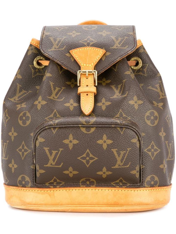 Louis Vuitton Vintage Monogram Montsouris Mini - Brown