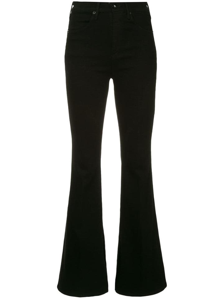 Rag & Bone /jean Bella Flared Jeans - Black