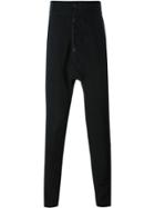 Cedric Jacquemyn Drop Crotch Trousers - Black