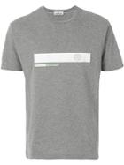 Stone Island Logo Stripe T-shirt - Grey