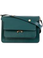 Marni - Trunk Shoulder Bag - Women - Calf Leather - One Size, Green, Calf Leather