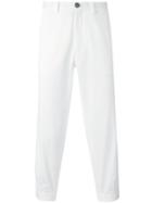 Ports 1961 - Cropped Chinos - Men - Cotton/spandex/elastane - 46, Nude/neutrals, Cotton/spandex/elastane