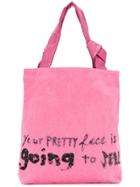 John Galliano Hell Tote - Pink & Purple