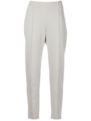 Le Tricot Perugia - Jogger Style Trousers - Women - Viscose/polyamide/spandex/elastane - M, Grey, Viscose/polyamide/spandex/elastane